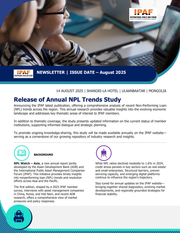 IPAF Newsletter August 2025