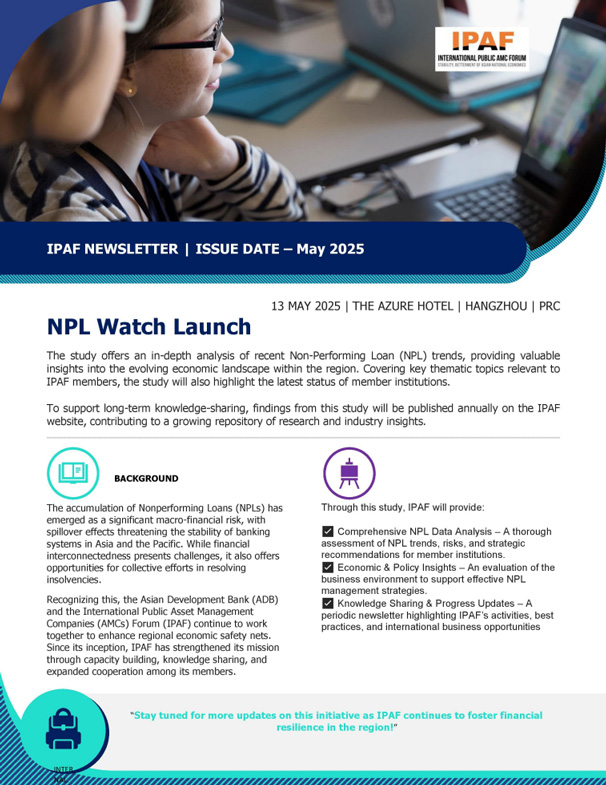 IPAF Newsletter May 2025